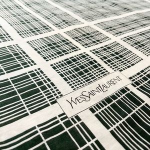 Vintage 1970s Yves Saint Laurent Scarf